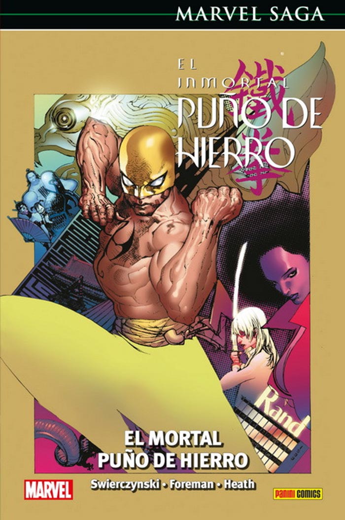 el mortal puño de hierro (marvel - panini cómics)