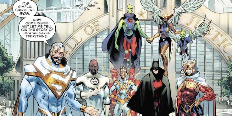 superman del futuro ha sido revelado por dc comics