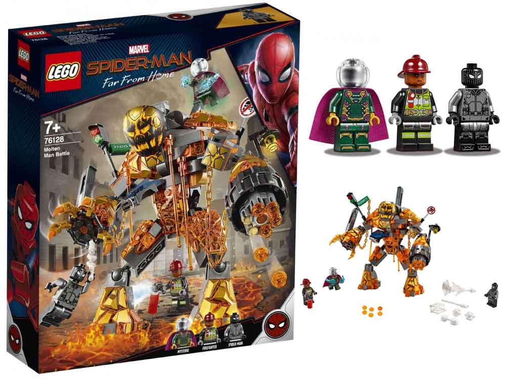 spoilers de espectaculares escena de spider-man: lejos de casa