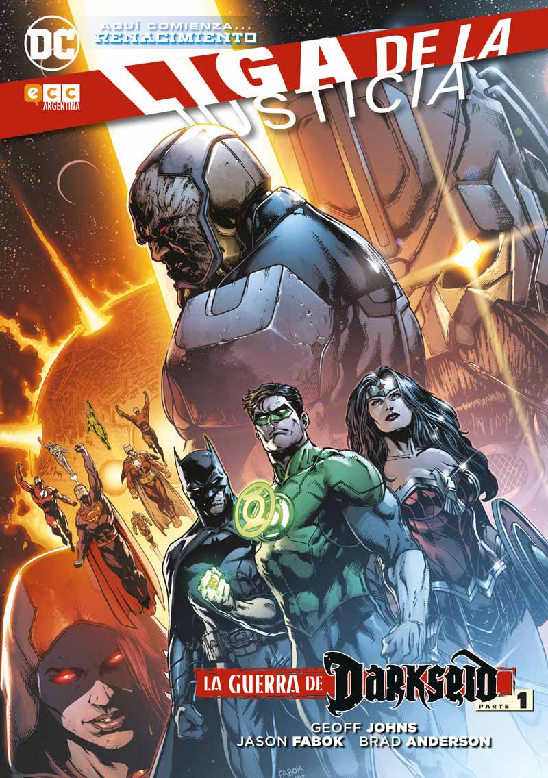la liga de la justicia: la guerra de darkseid vol. 1