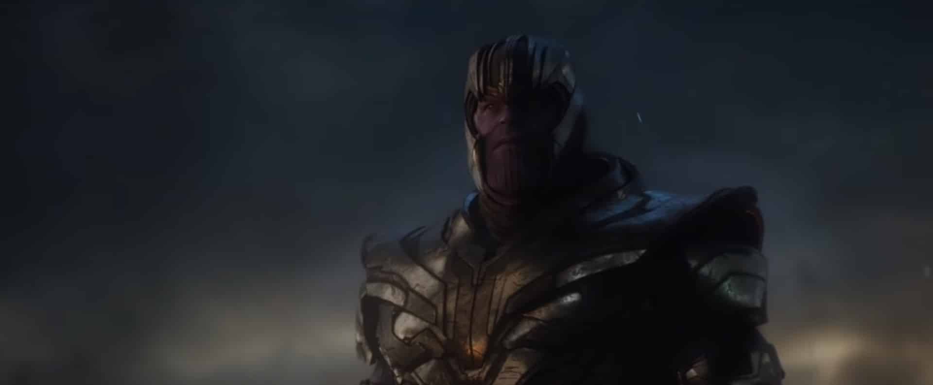 thanos viendo de nuevo a iron man