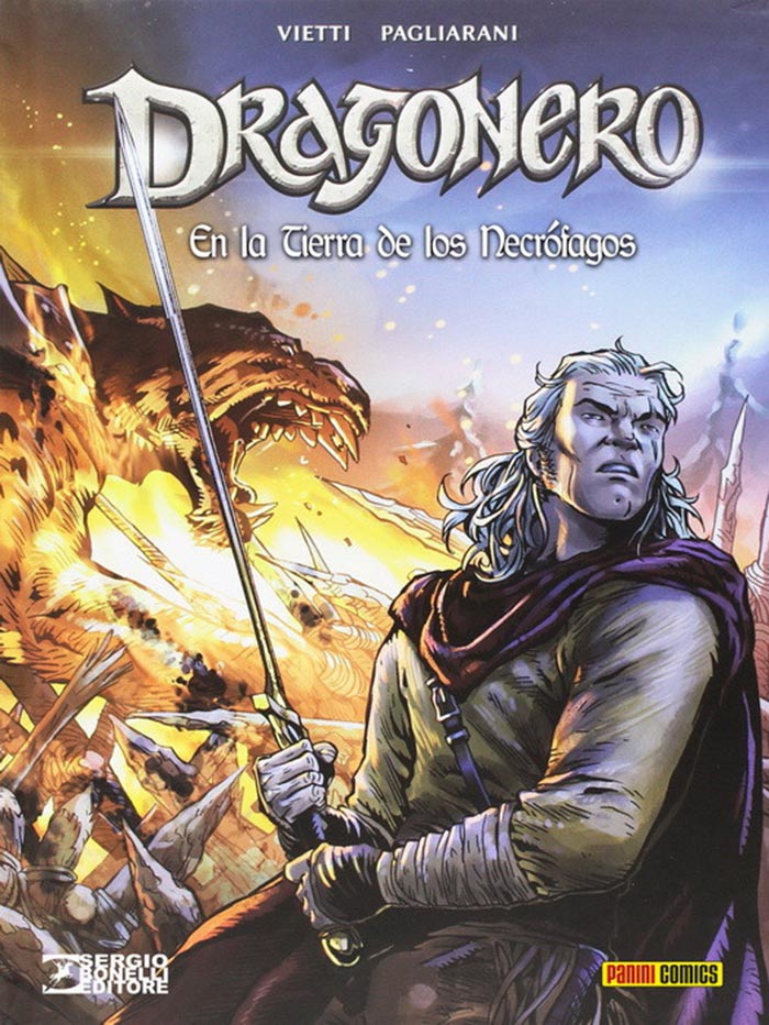 dragonero: en la tierra de los necrófagos (panini cómics)