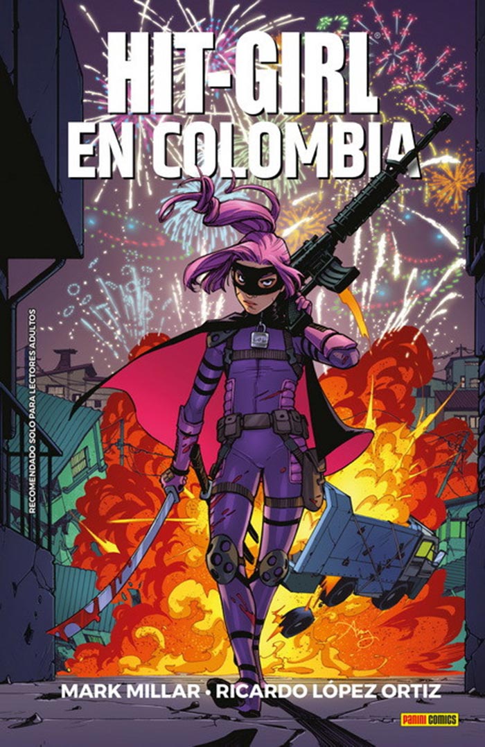 hit-girl en colombia (mark millar - panini cómics) kick-ass