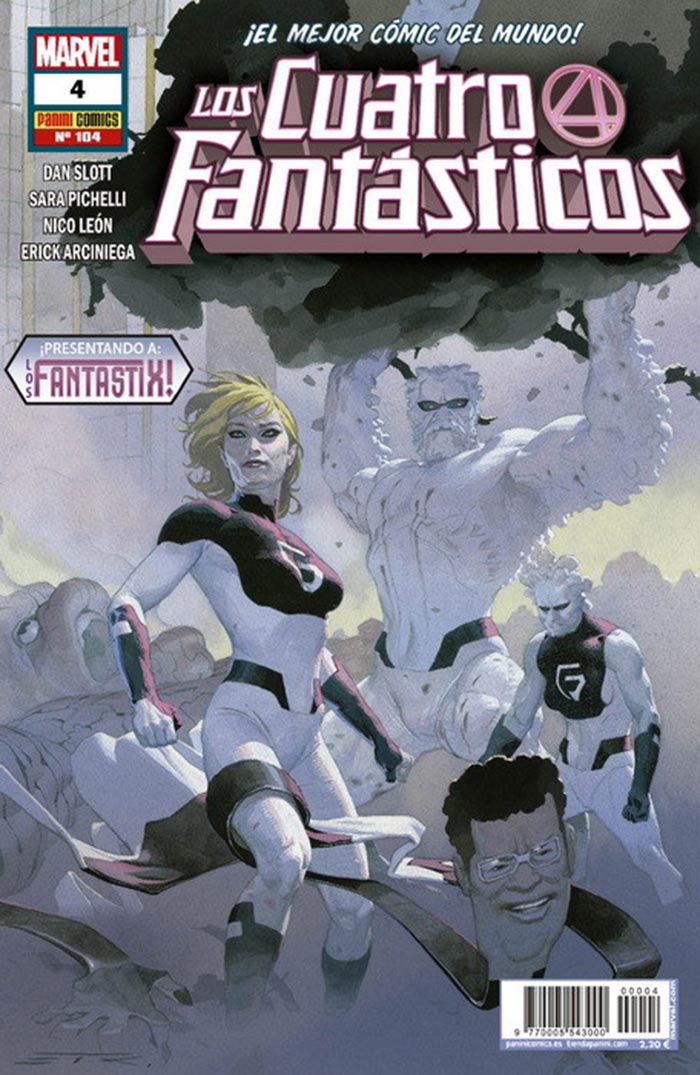 los 4 fantásticos 4 (marvel - panini cómics)