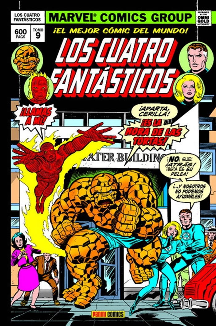 los 4 fantásticos: cuando los titanes chocan (marvel - panini cómics)