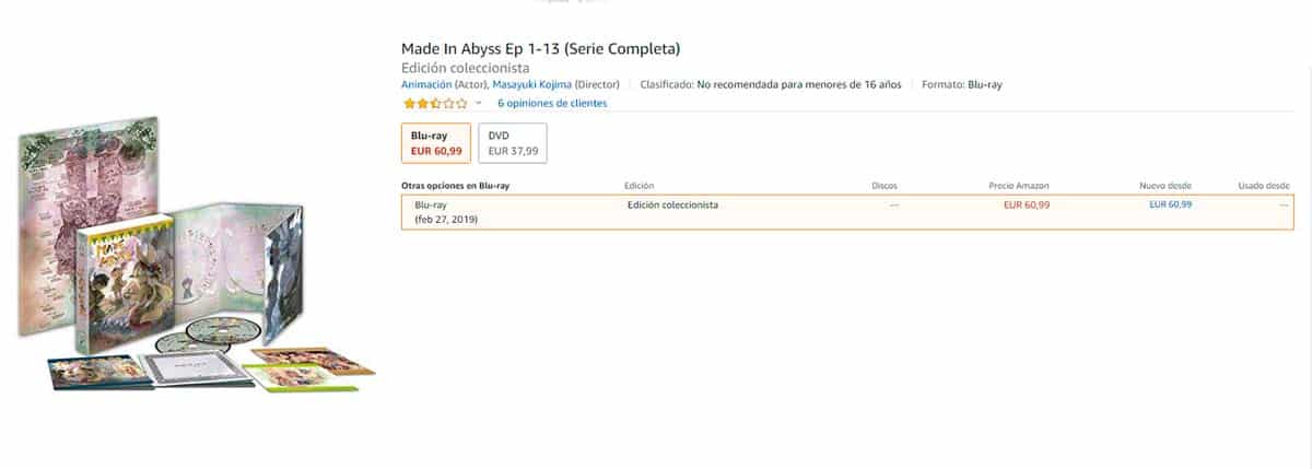made in abyss serie completa