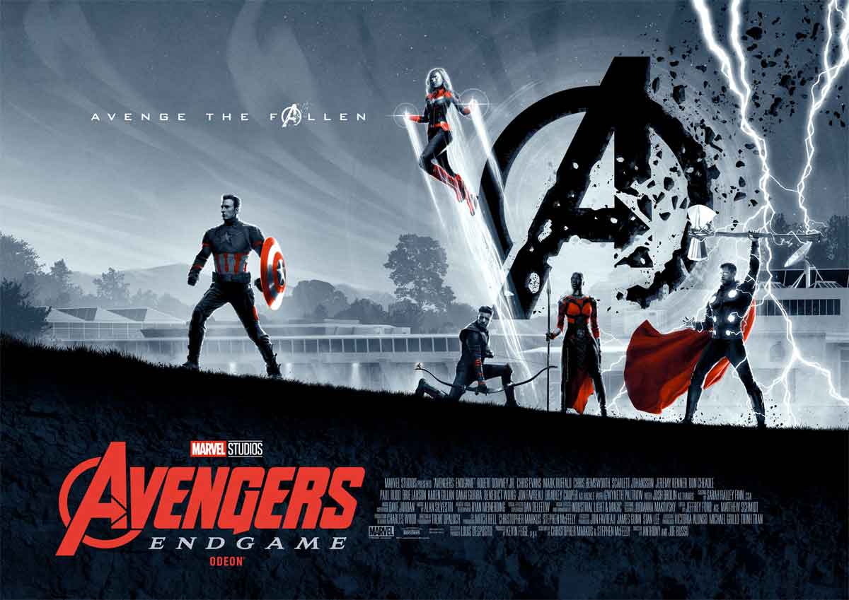 dos espectaculares póster exclusivos de vengadores: endgame