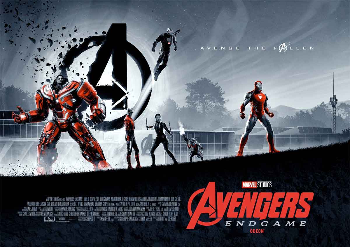 dos espectaculares póster exclusivos de vengadores: endgame