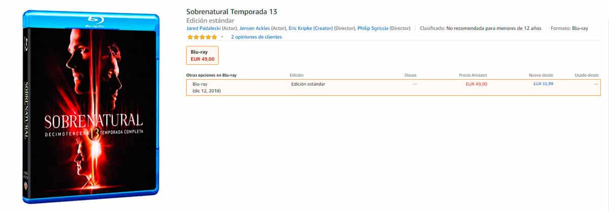 sobrenatural temporada 13