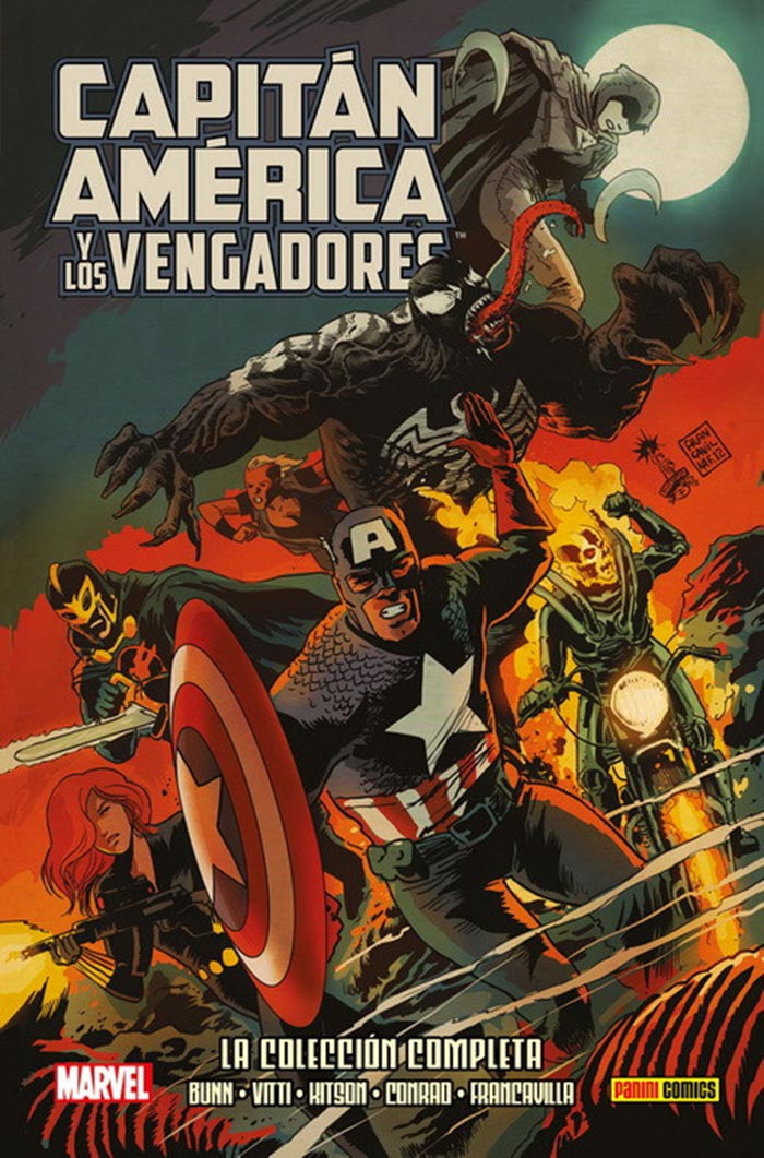 capitán américa y los vengadores: la colección completa (marvel - panini cómics)