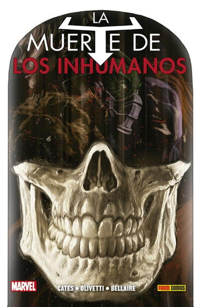 la muerte de los inhumanos (marvel - panini cómics)