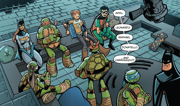 impresiones de un traidor: batman + tortugas ninja = diversión asegurada