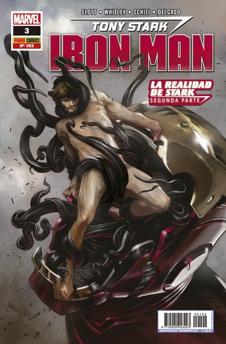 portada iron man n3 la realidad de stark parte ii