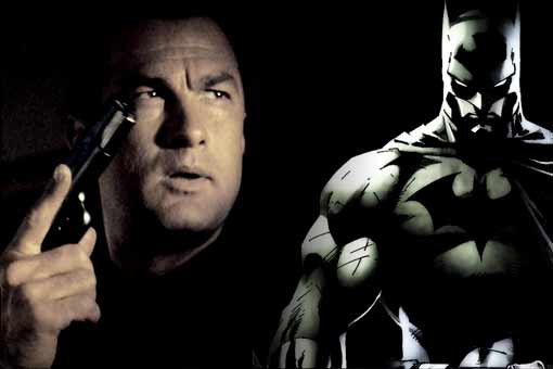 steven seagal casi protagonizó una película de batman