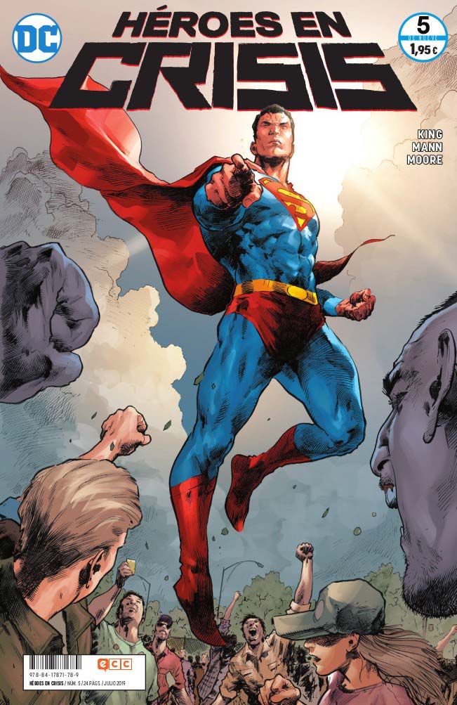 dc comics héroes en crisis 5 cubierta