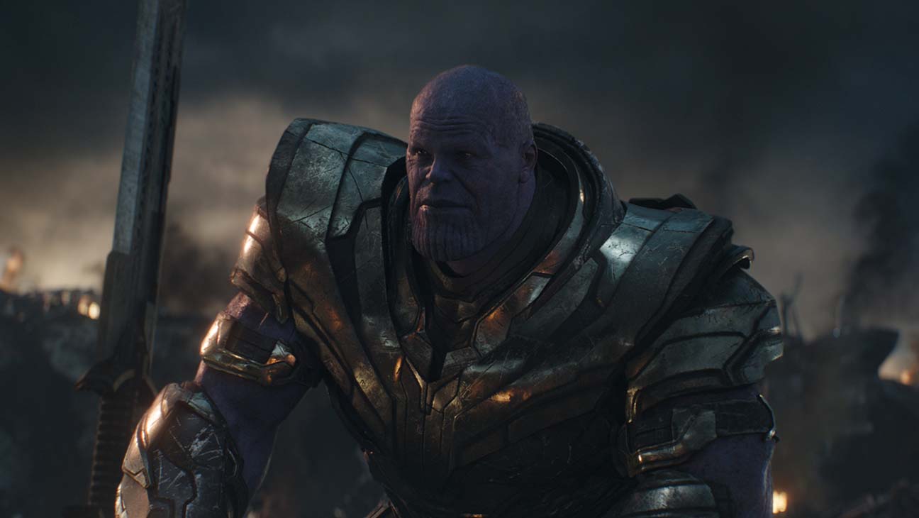 joven thanos en vengadores: endgame