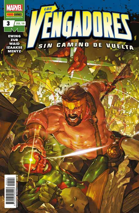 los vengadores sin camino de vuelta nº 3