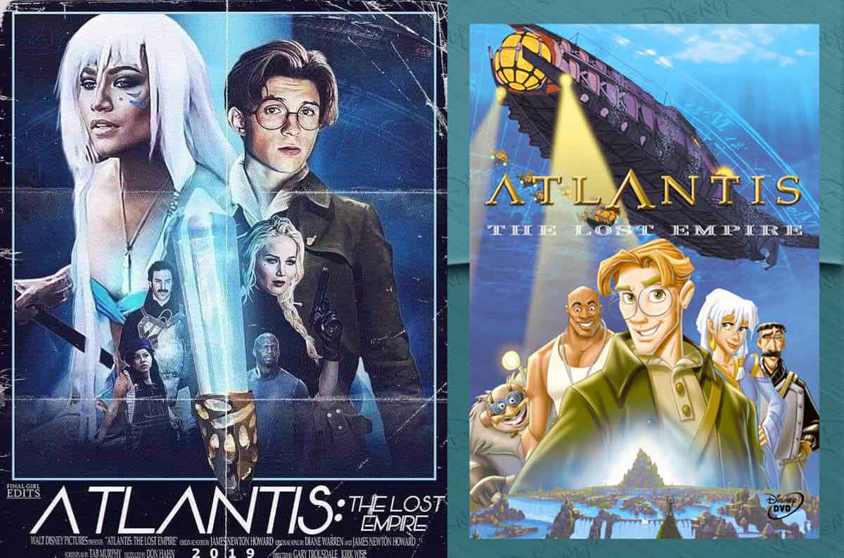 tom holland podría protagonizar atlantis: el imperio perdido de acción real