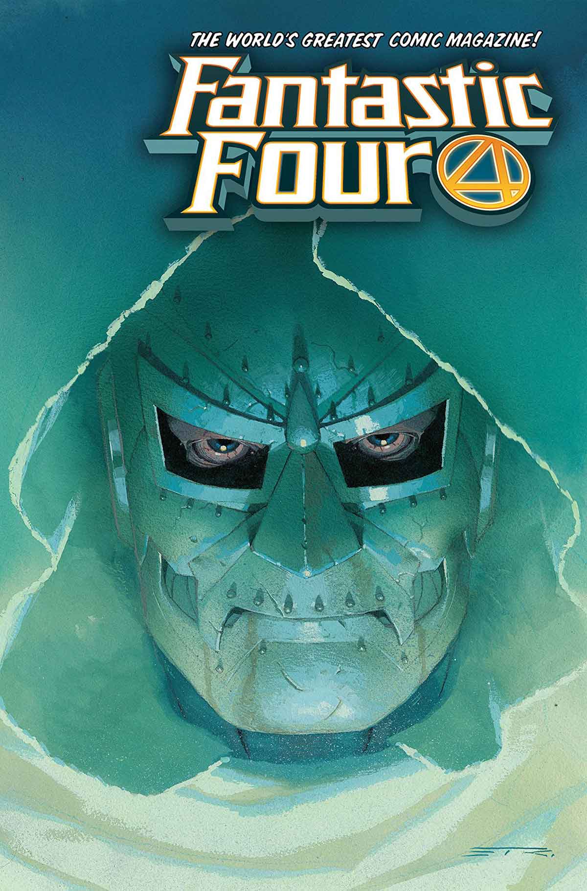 portada de marvel. los cuatro fantásticos nº 7. heraldo de muerte