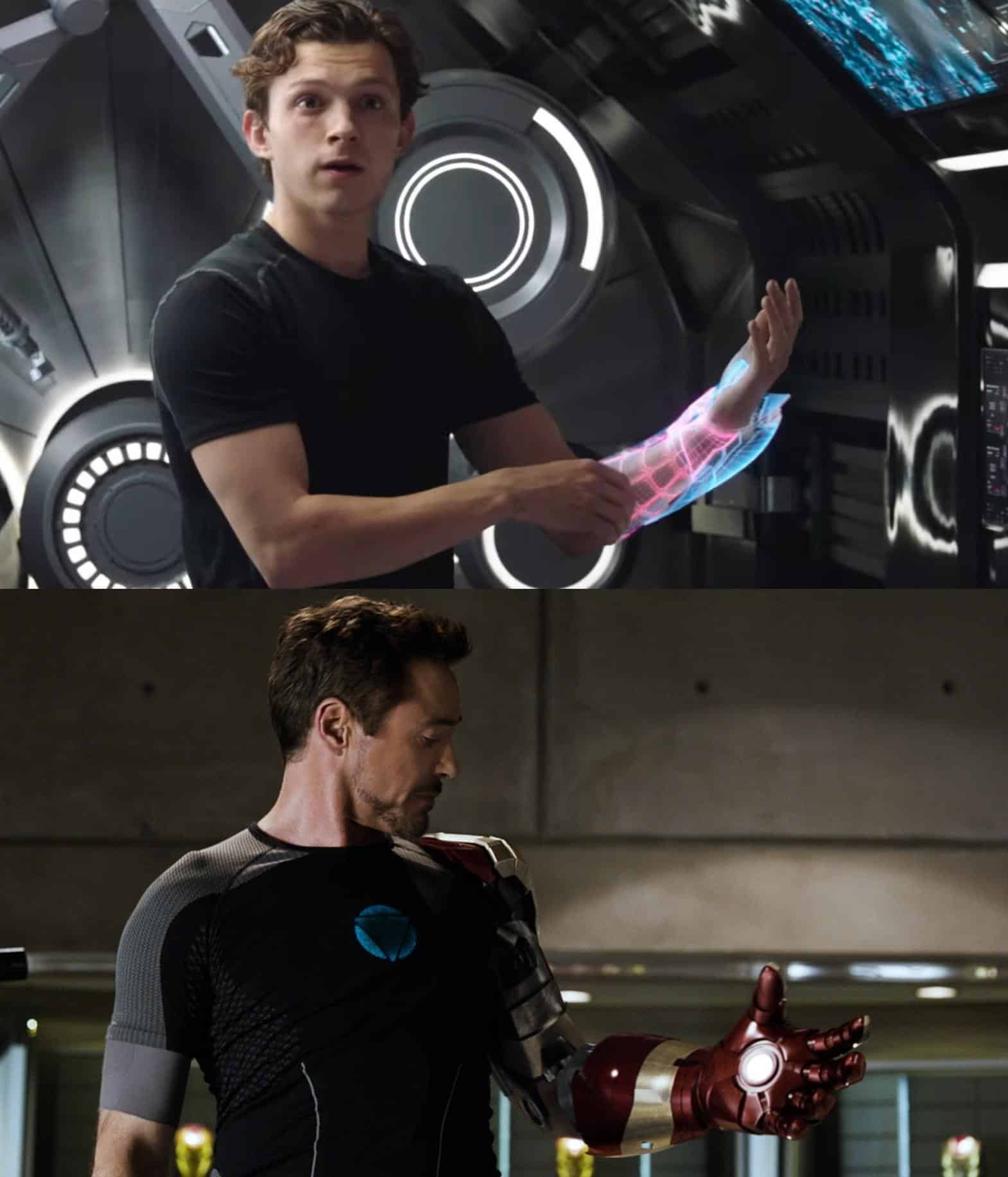 spider-man: lejos de casa - iron man