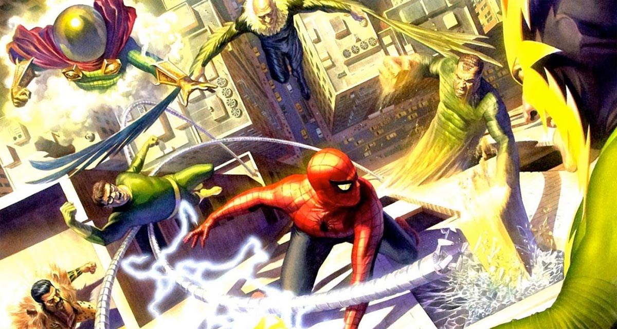 spider-man se enfrentará a los seis siniestros en las películas de marvel