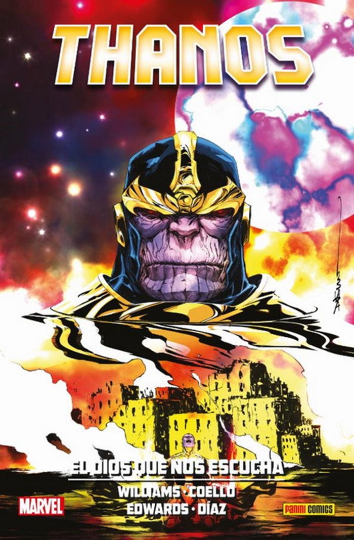 thanos: el dios que nos escucha (marvel - panini cómics)