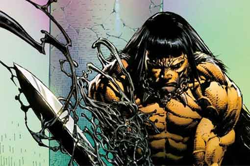 ¿por qué conan tiene una espada poseída por venom?