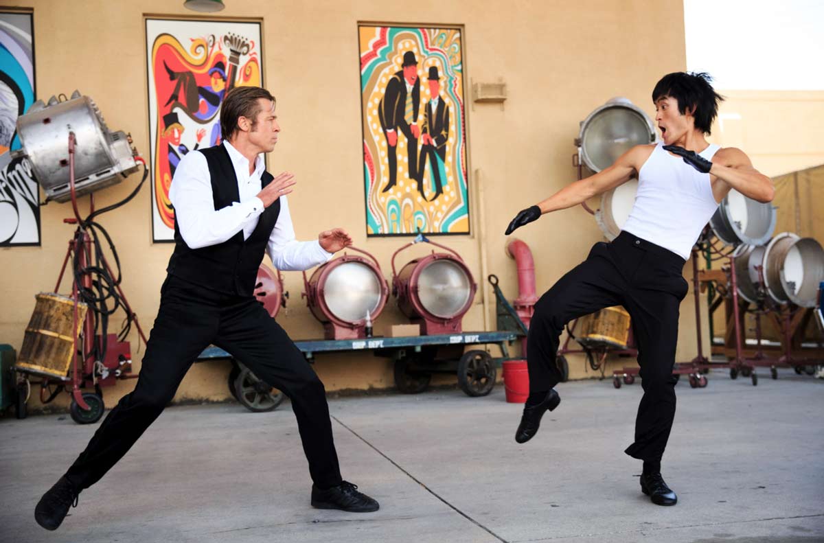 bruce lee en erase una vez hollywood