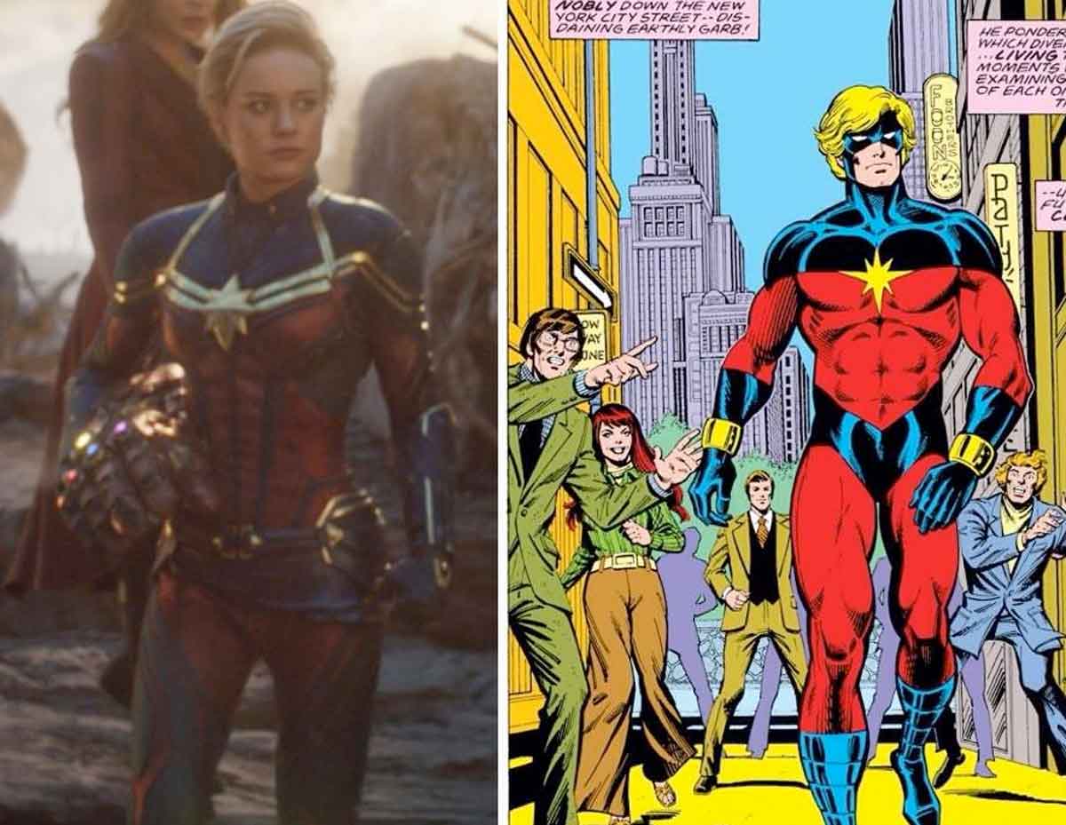 vengadores: endgame tiene una referencia a capitán marvel (mar-vell)