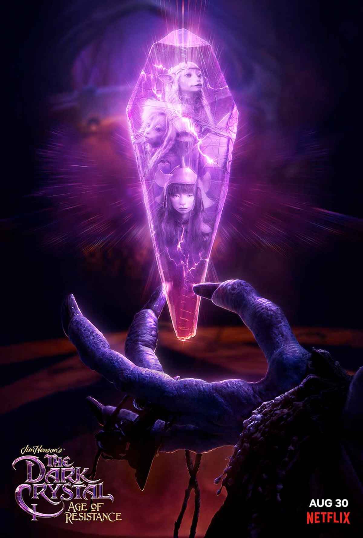 crítica del cristal oscuro: la era de la resistencia de netflix