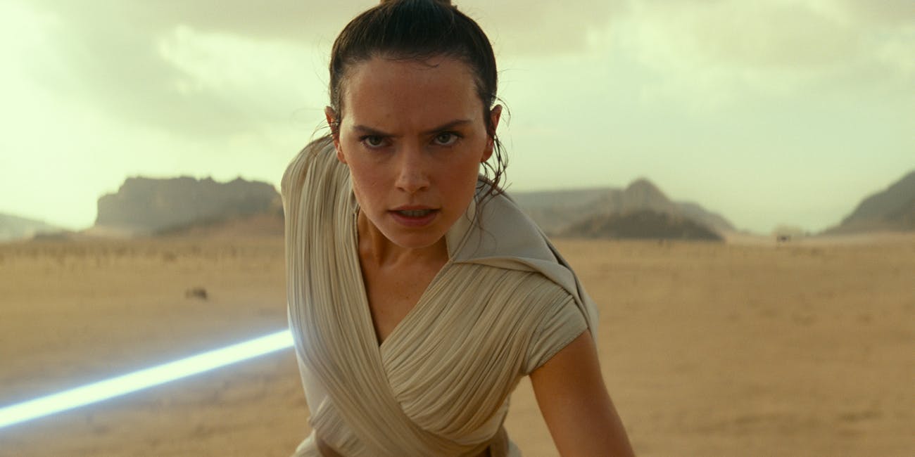 rey en star wars: el ascenso de skywalker