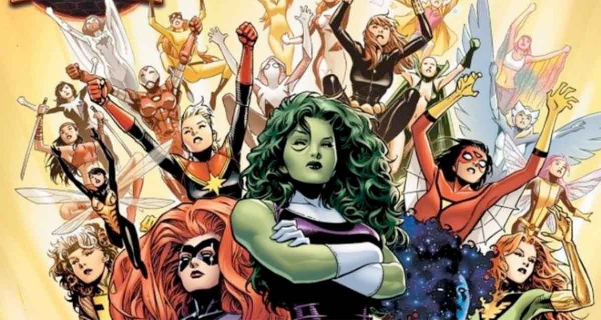 marvel hará una serie de superheroínas