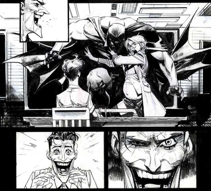 batman: white knight harley embarazada del joker
