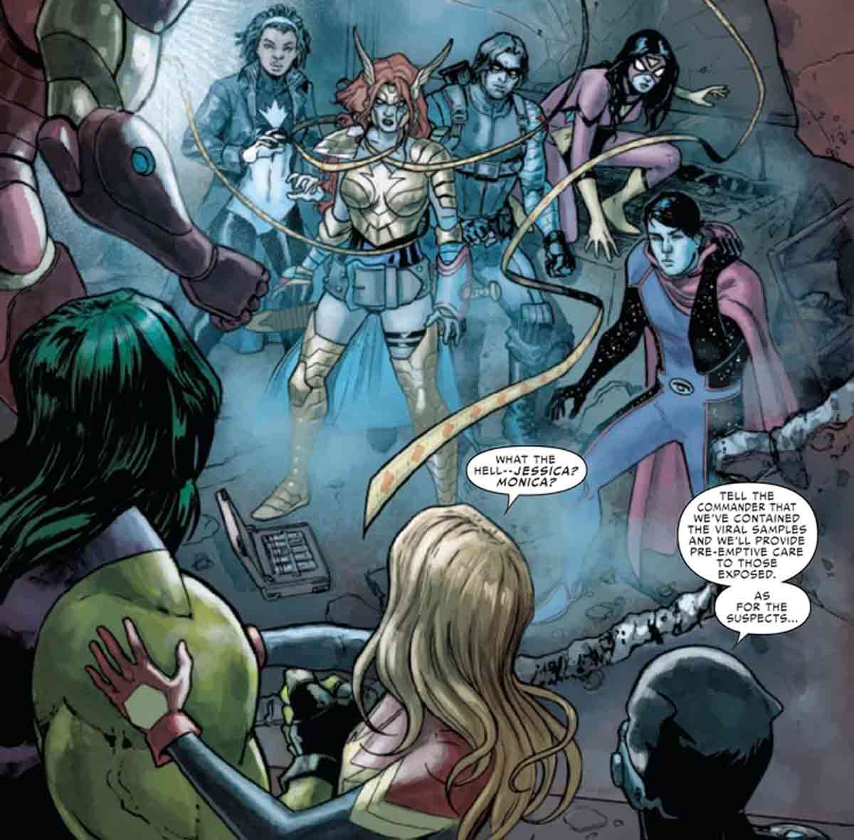 blade lidera un poderoso grupo contra los vengadores de marvel