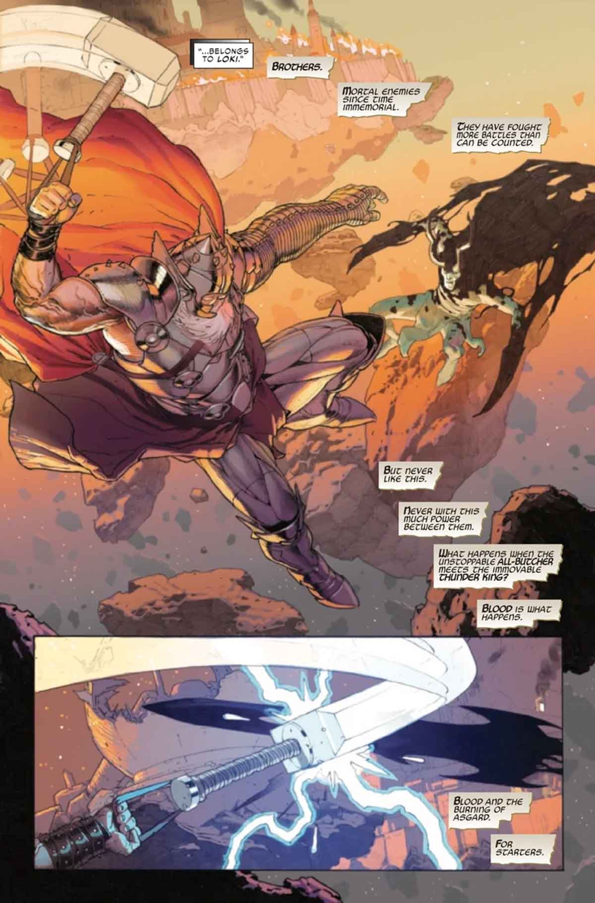 rey thor vs loki será la mayor pelea de la historia de marvel