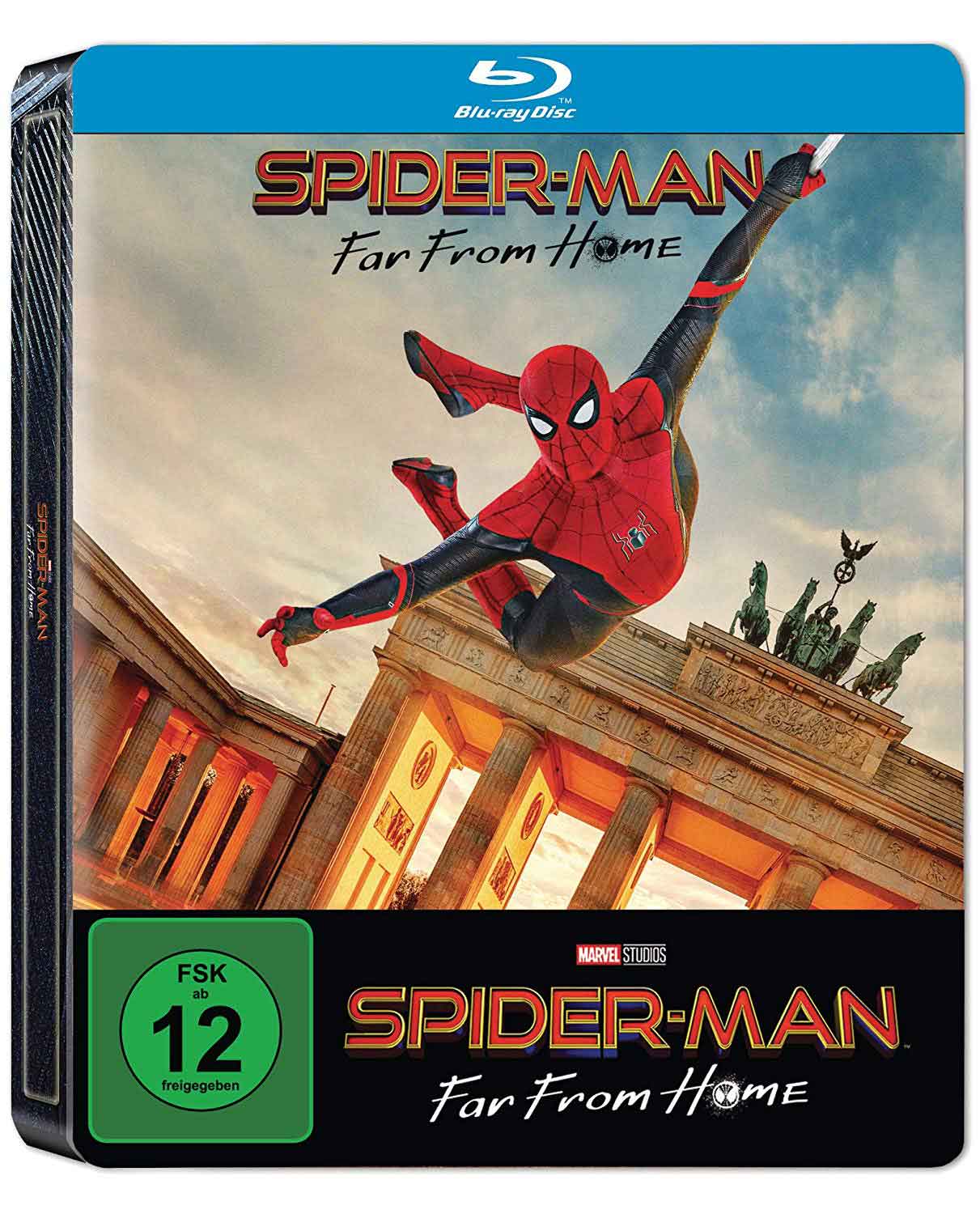 portada blu-ray spider-man: lejos de casa