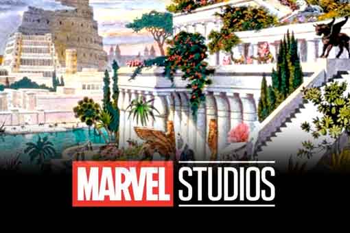 los eternos: filtran fotos del aspecto de la antigua ciudad de babilonia