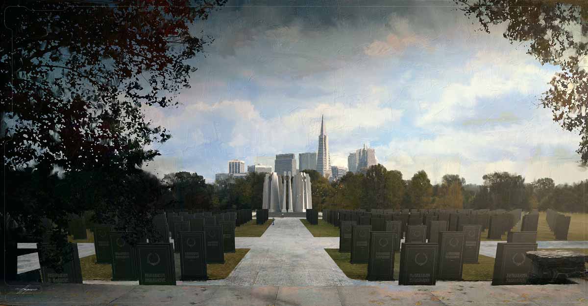 monumento caídos del chasquido de thanos 