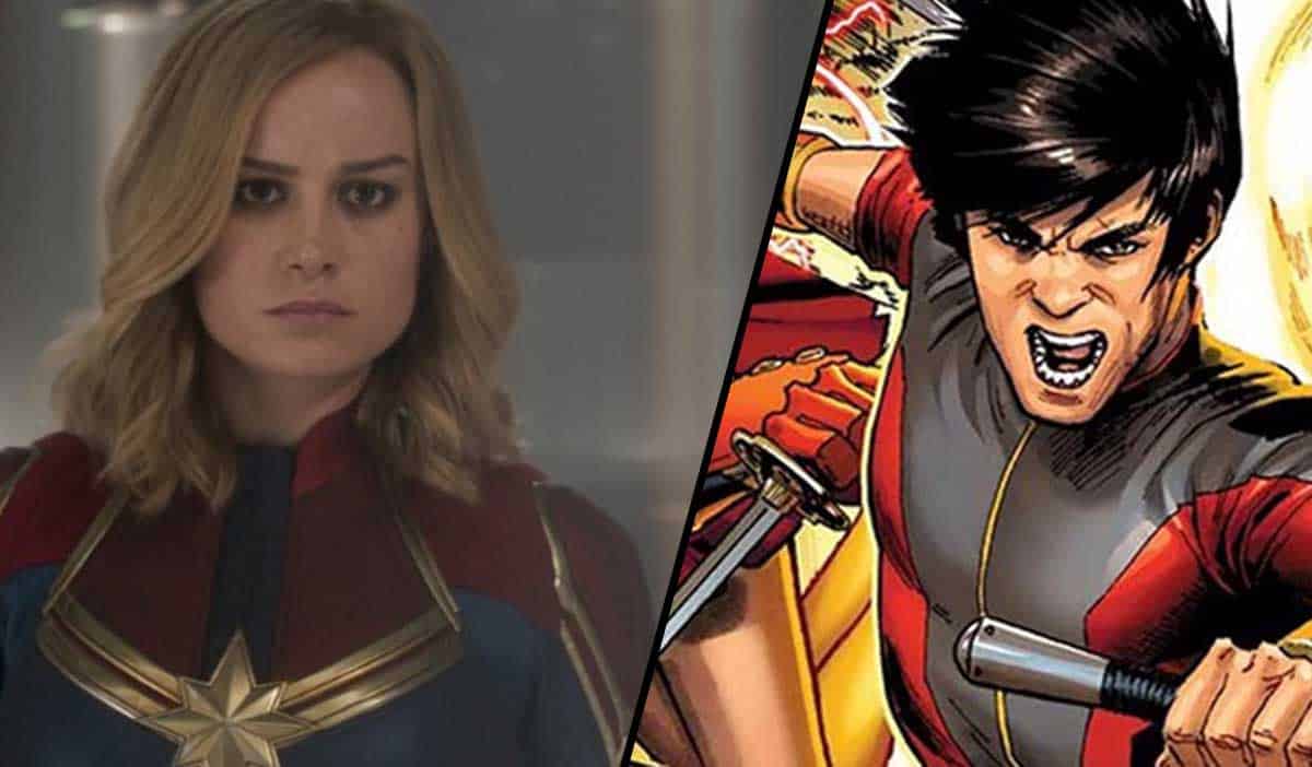 la película shang-chi podría contar con la aparición de capitana marvel