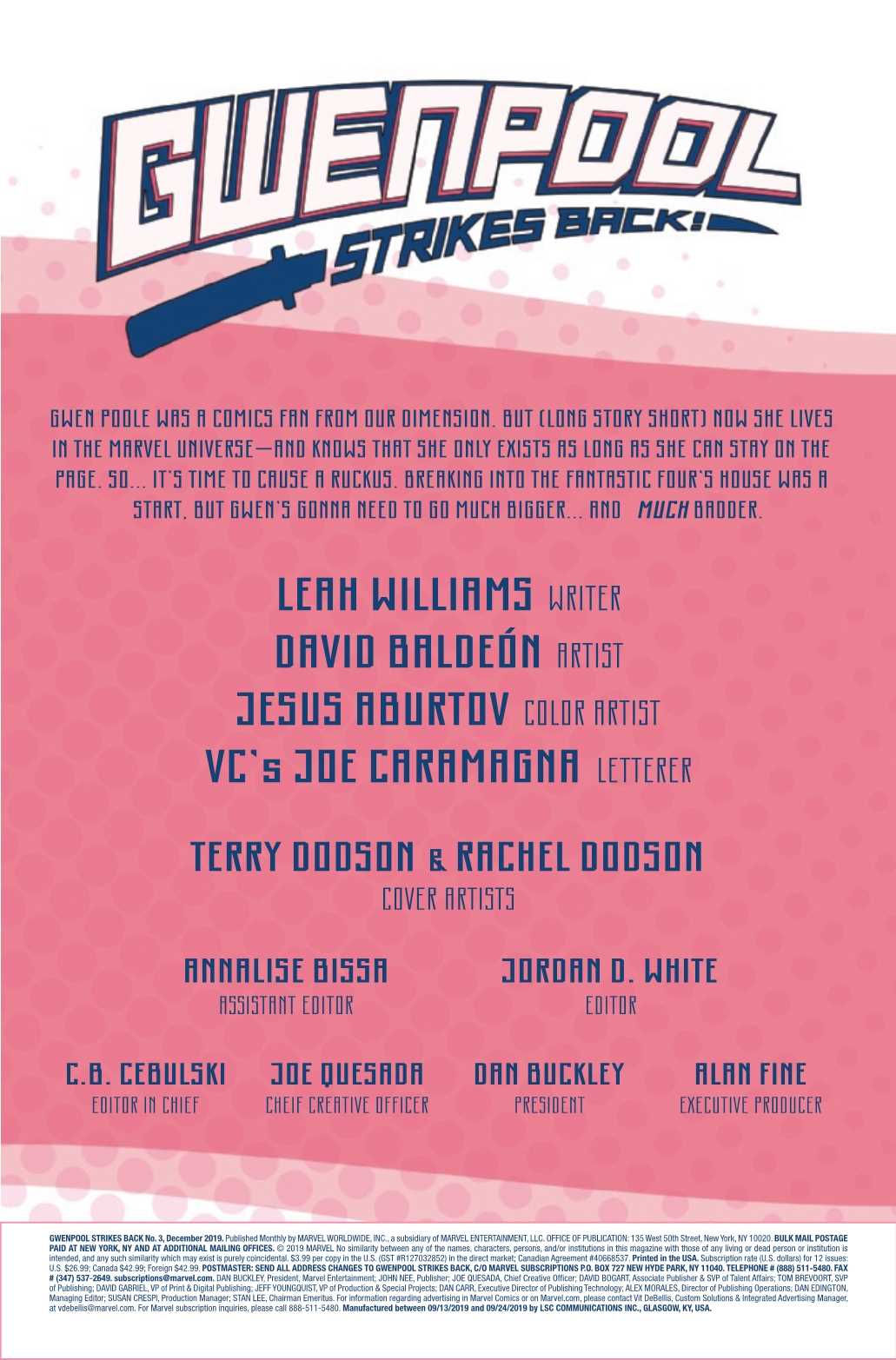 gwenpool strikes back