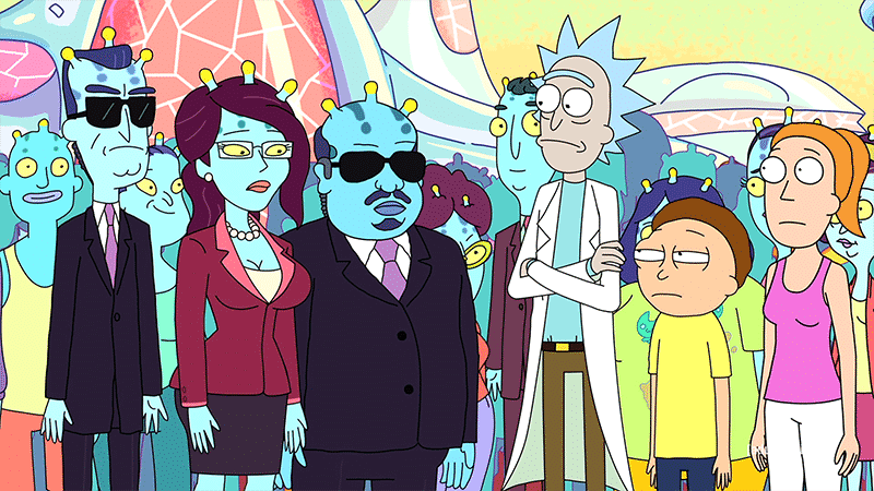 rick and morty mente de colmena