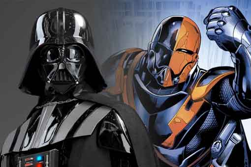 dc comics reinicia a deathstroke para que se parezca a darth vader