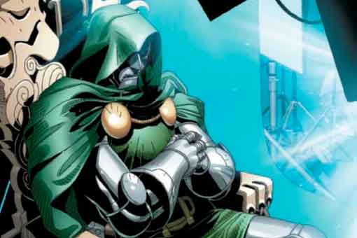 doctor doom se encuentra con otro villano marvel y un misterio