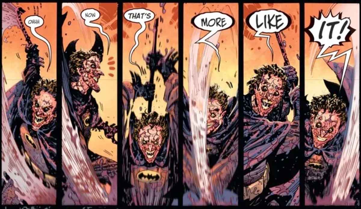 joker se convierte en el nuevo batman y tiene su propio robin