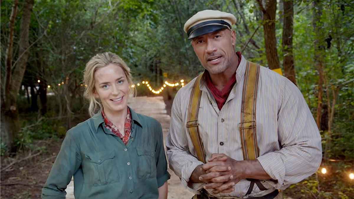 disney espectacular tráiler de jungle cruise con emily blunt y dwayne johnson