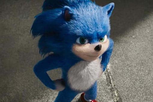 sonic: la película. un cartel confirma el nuevo diseño del erizo
