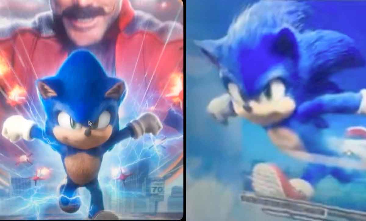 filtran el nuevo y renovado aspecto de sonic: la película (2020)