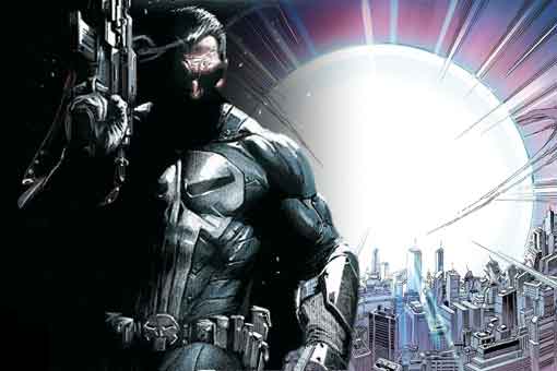 marvel convierta a the punisher en el dios cósmico de la muerte