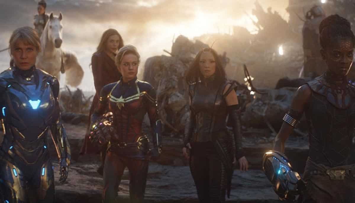 vengadores: endgame. elizabeth olsen habló sobre la escena "girl power"