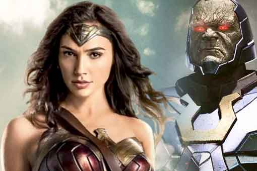 liga de la justicia de zack snyder: wonder woman descubría a darkseid